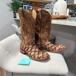 Men's Cody James Pirarucu Exotic Boots